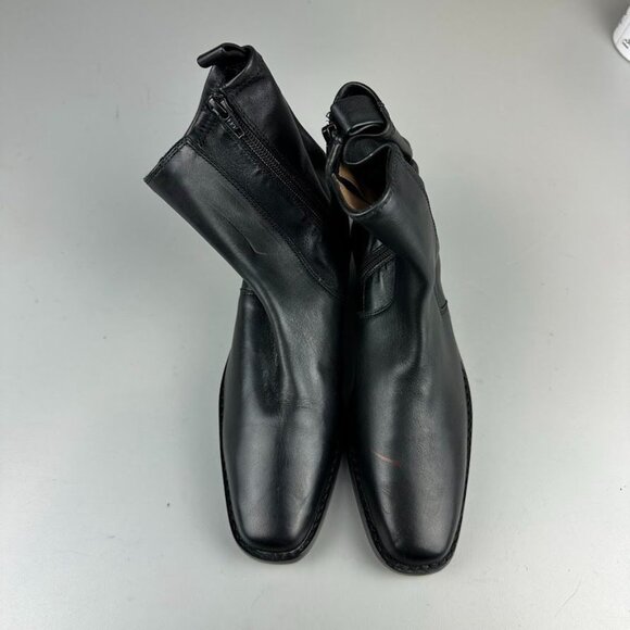 Madewell The Idris Ankle Boot in Leather in True Black - Picture 5 of 11
